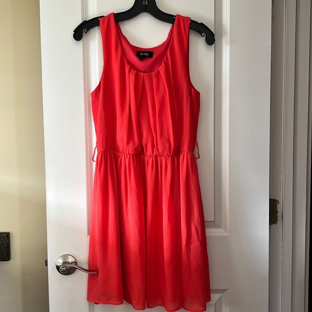 By & By Coral Party Dress